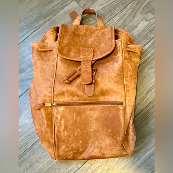 Coach leather backpack - Picture 1 of 4